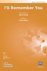 I'll Remember You Two-Part choral sheet music cover